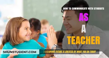Effective Teacher-Student Communication: Strategies for Building Connections in the Classroom