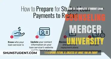 Mercer University: Completing Student Loan Counseling