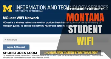 Connecting to the University of Montana's Student Wi-Fi