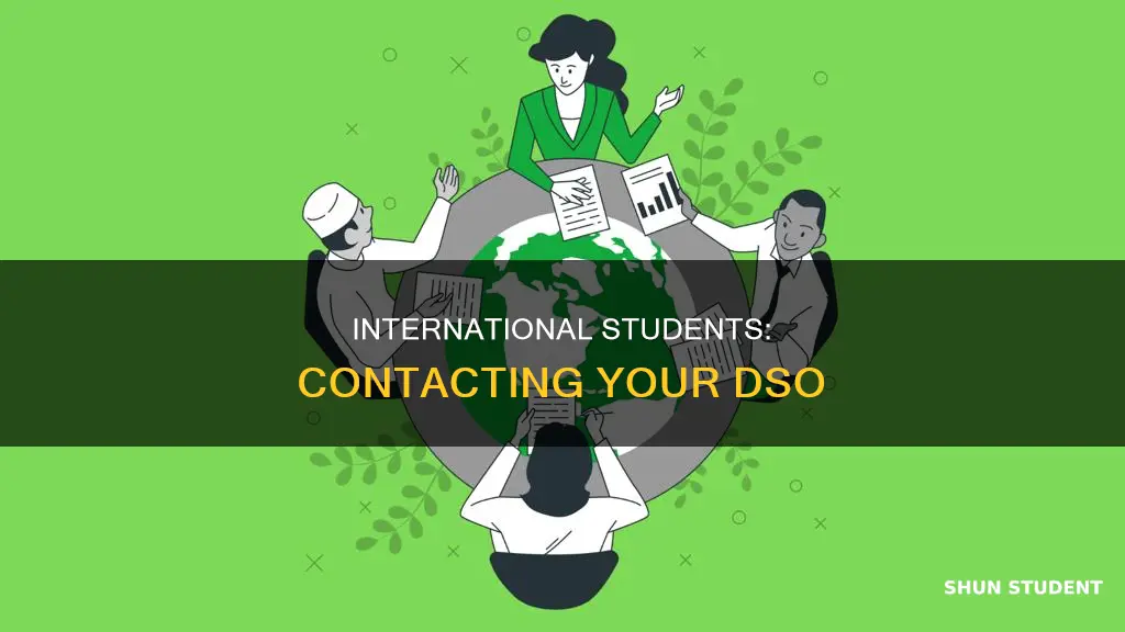 how to contact dso for international students