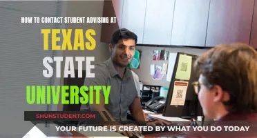 Texas State University: Quick Tips for Reaching Student Advising