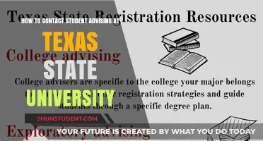 Texas State University: Contacting Student Advising