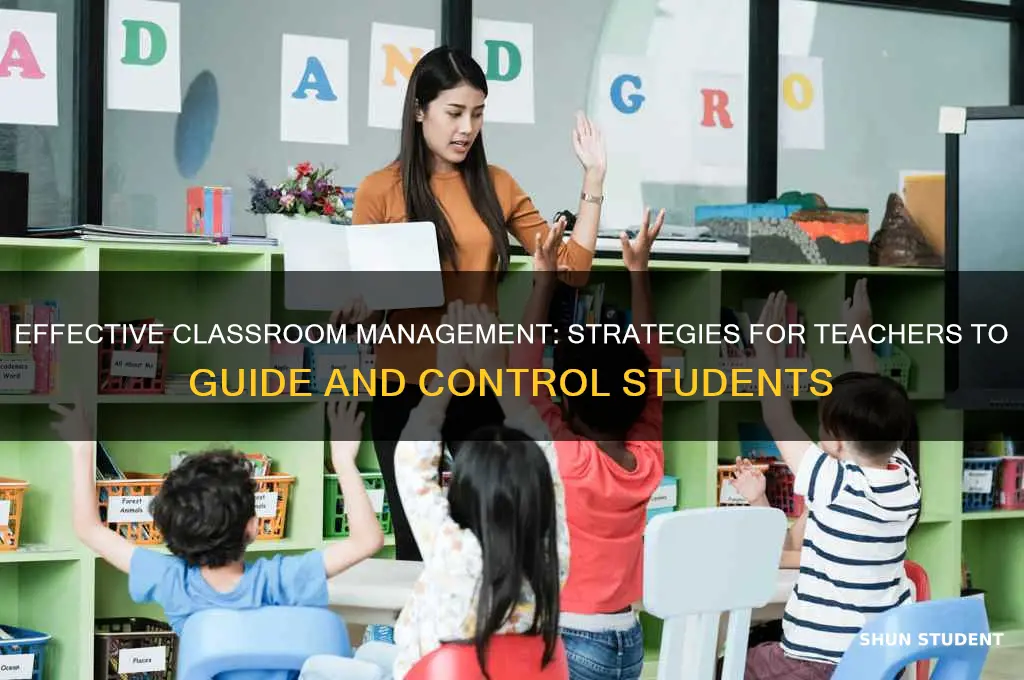 how to control students as a teacher