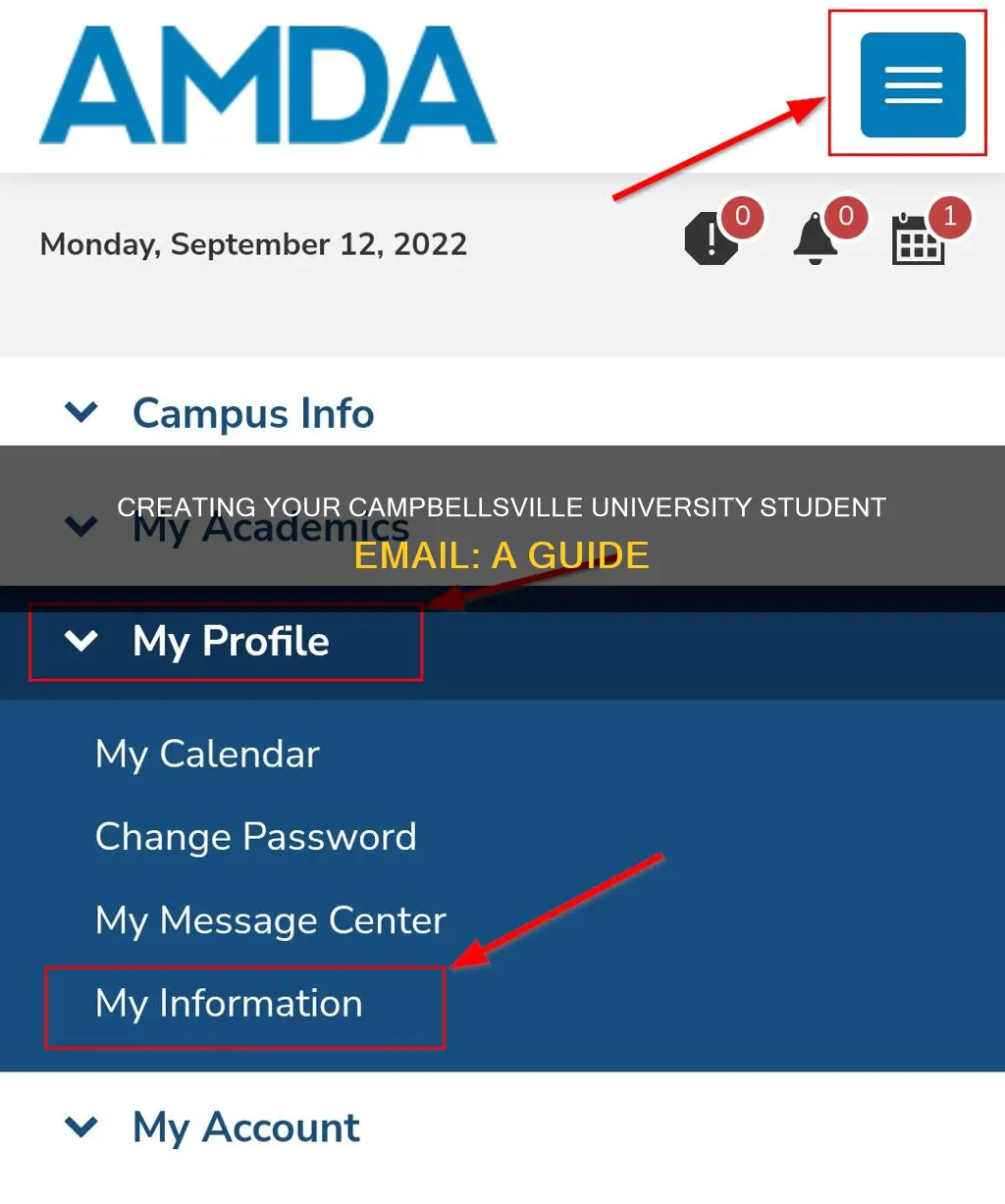 how to create student email in campbellsville university