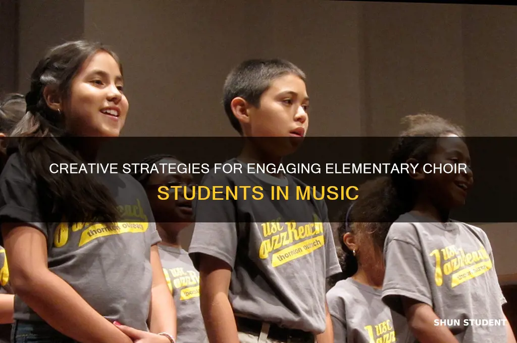 how to creatively teach elementary students in choir