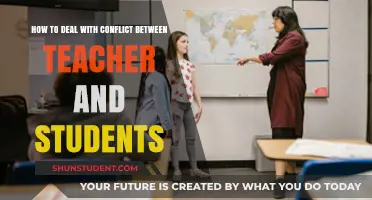 Bridging the Gap: Strategies for Resolving Teacher-Student Conflicts