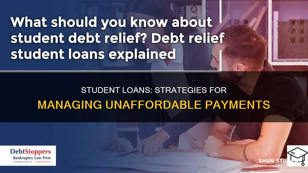 how to deal with student loans when you can