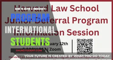 Deferring University: A Guide for International Students