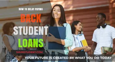 Delaying Student Loan Payments: Strategies for Postponing Repayment