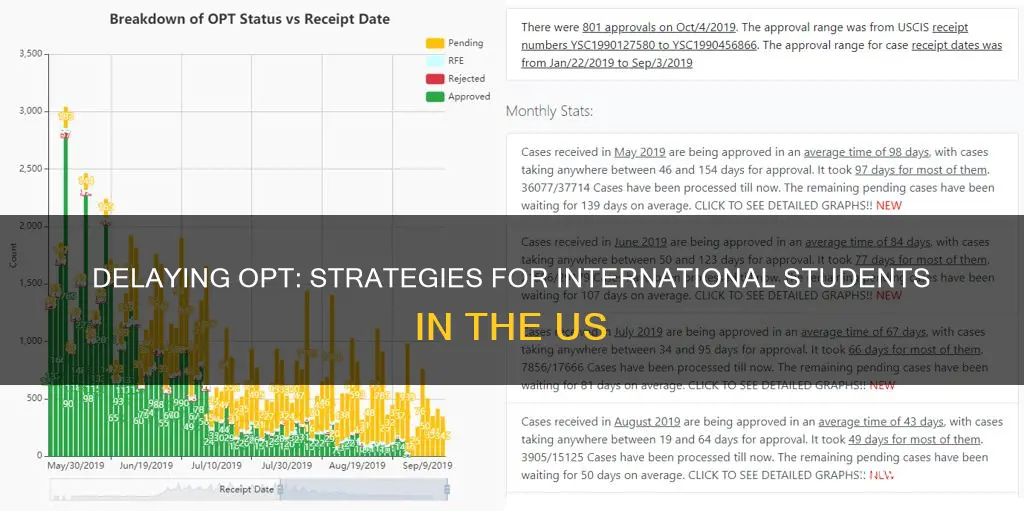 how to delay your opt usa international student