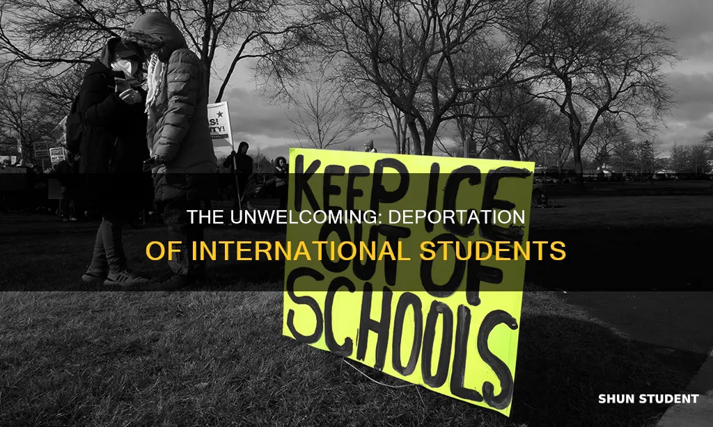 how to deport an international student