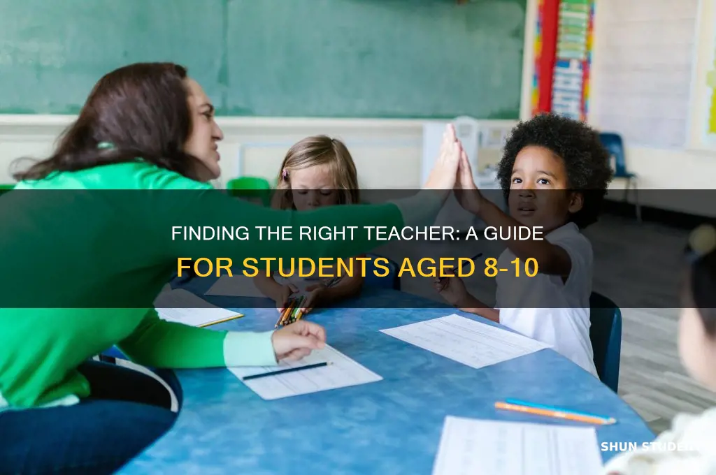 how to determine a teacher for students