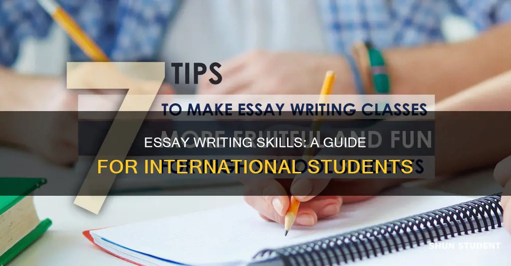 how to develop essay writing skills for international students