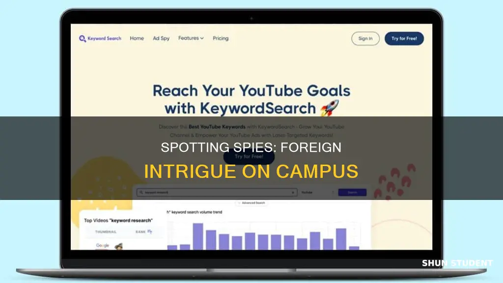 how to distinguish foreign spy from international students