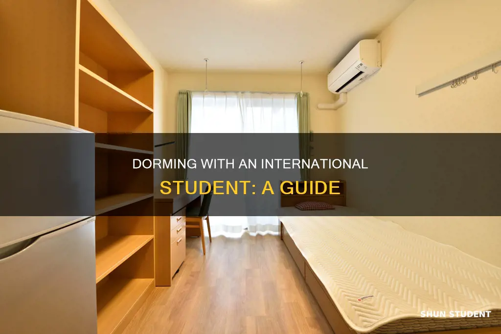 how to dorm with an international student