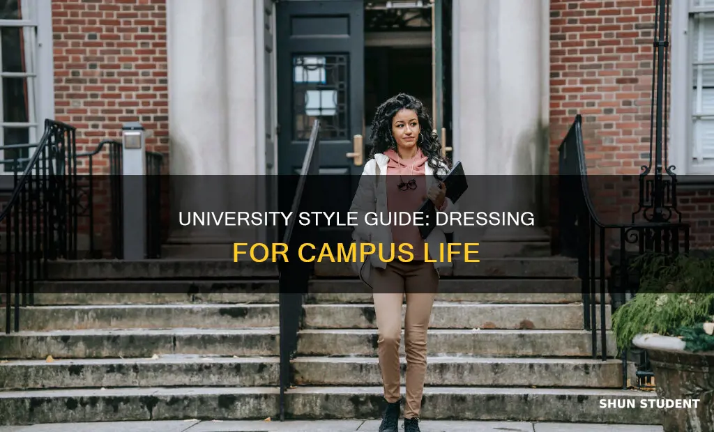 how to dress as a university student