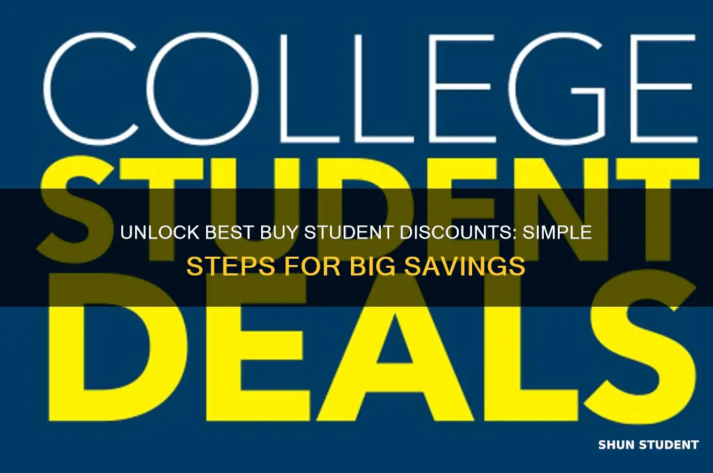 how to easily get best buy student discount