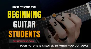 Mastering the Basics: Effective Strategies for Teaching Beginning Guitar Students