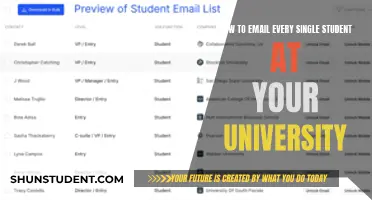 Mastering University Communication: A Guide to Emailing All Students