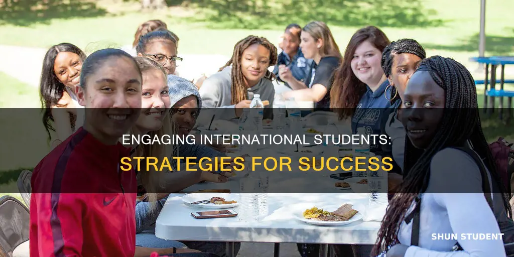 how to engage international students