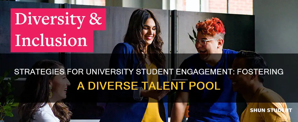 how to engage students in universities for hiring divirsity