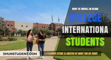 Enrolling in Blinn College: A Guide for International Students