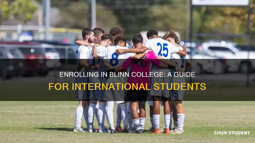 how to enroll in blinn college international students