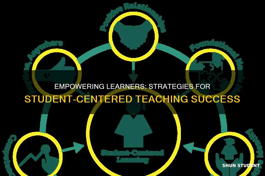 how to ensure teaching is student centered