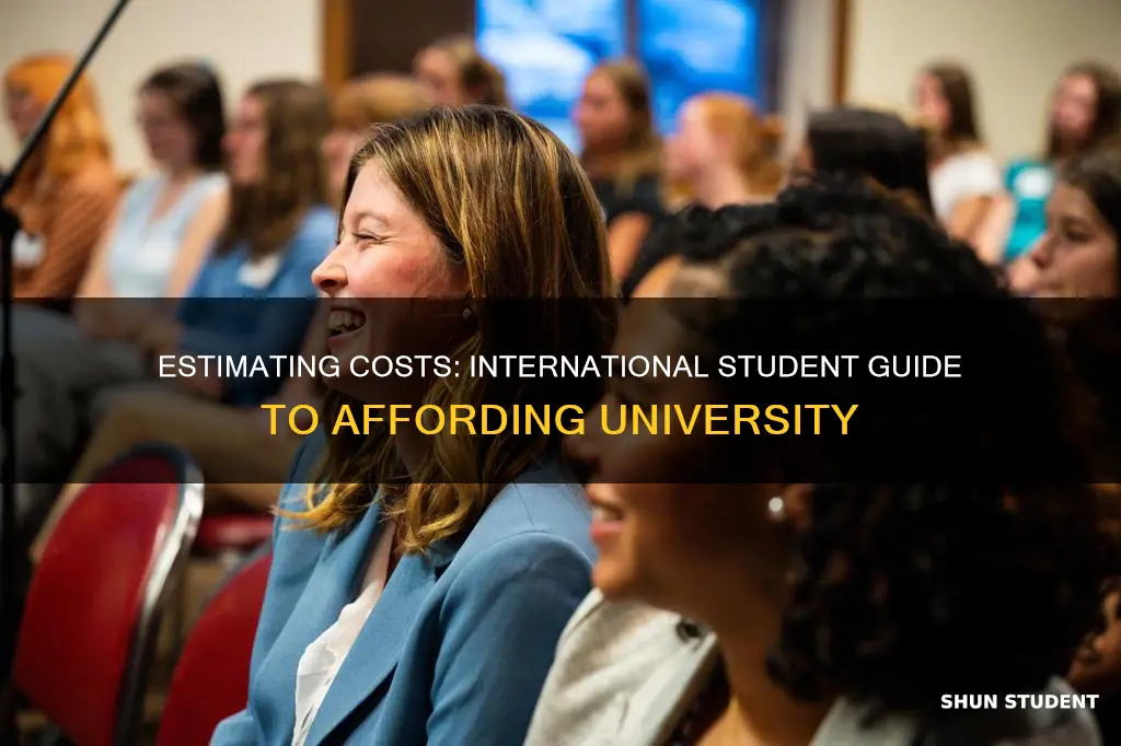 how to estimate cost of attendance for international students