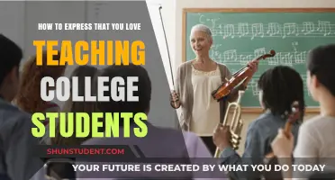 Why I Love Teaching College Students: Passion, Impact, and Growth