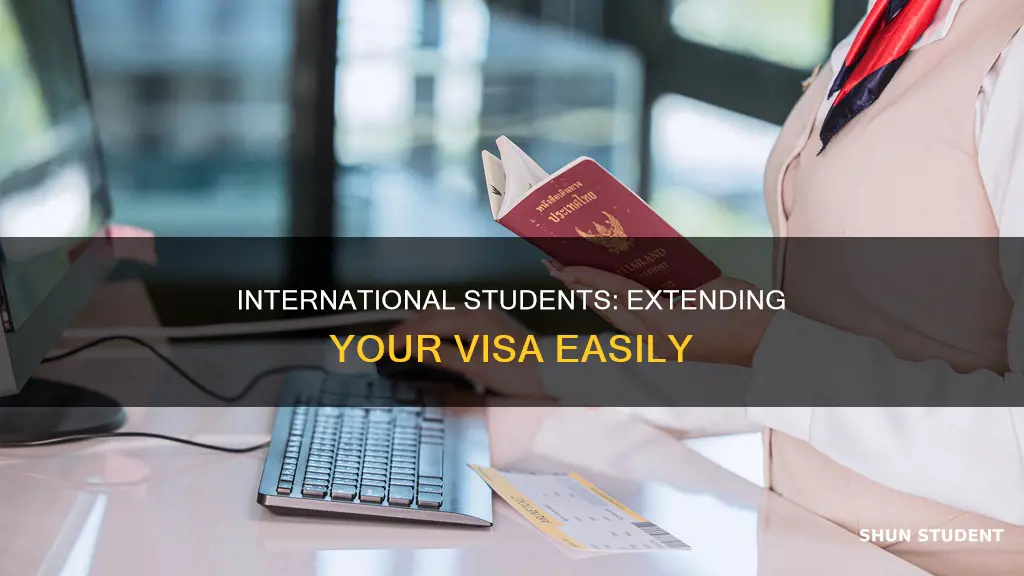 how to extend visa for international student