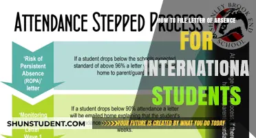 Absence Letters: A Guide for International Students