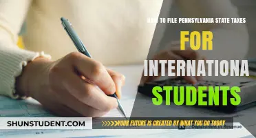 International Students: Filing Pennsylvania State Taxes