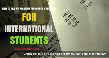 International Students: Filling Out the W-4 Form