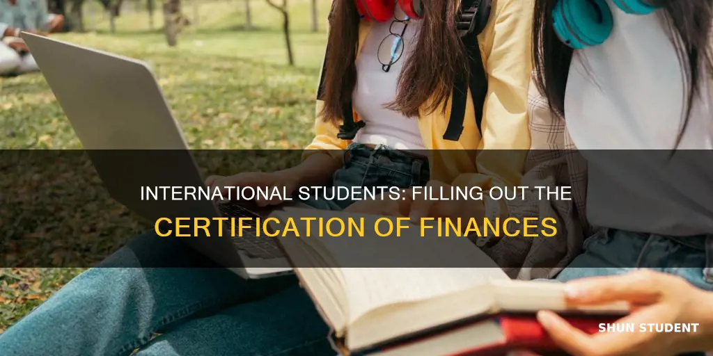 how to fill collegeaboard international student certification of finances form