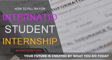 Understanding the W-4: A Guide for International Student Interns