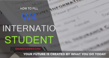 A Guide to Filling Out W-4 Forms for International Students
