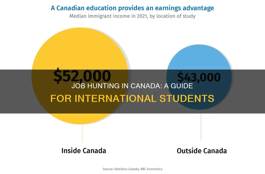 how to find a job for international students in canada