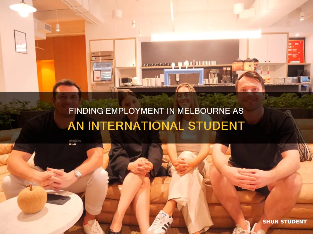 how to find a job in melbourne for international students
