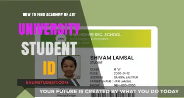 Locating Your Academy of Art University Student ID