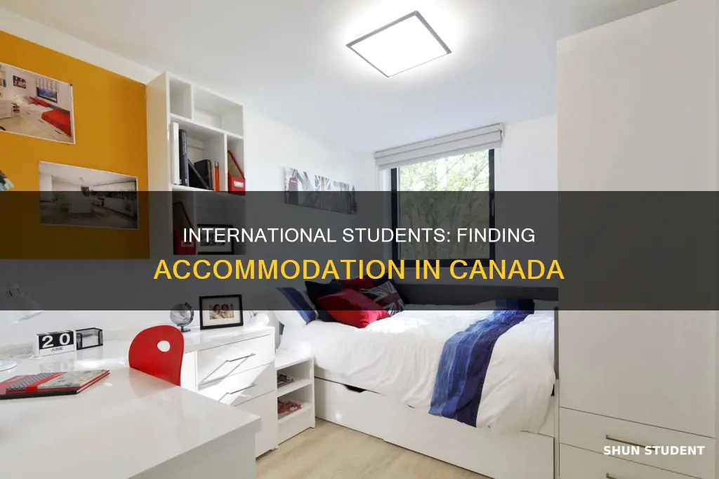 how to find accommodation in canada for international students