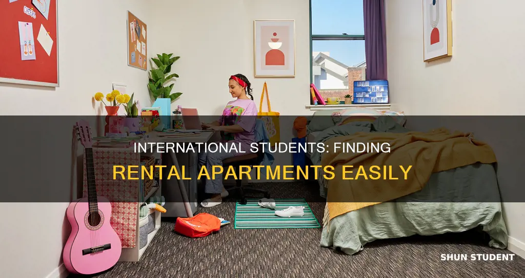 how to find apartments for rent for international students