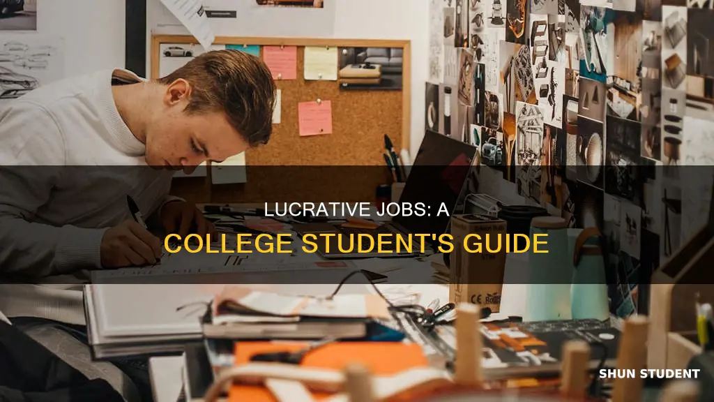 how to find best paying job as a college student