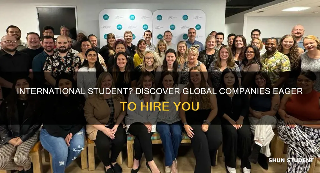 how to find companies that hire international students