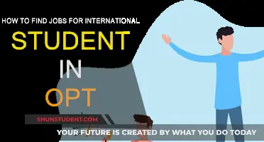 Finding Jobs: OPT International Student Guide