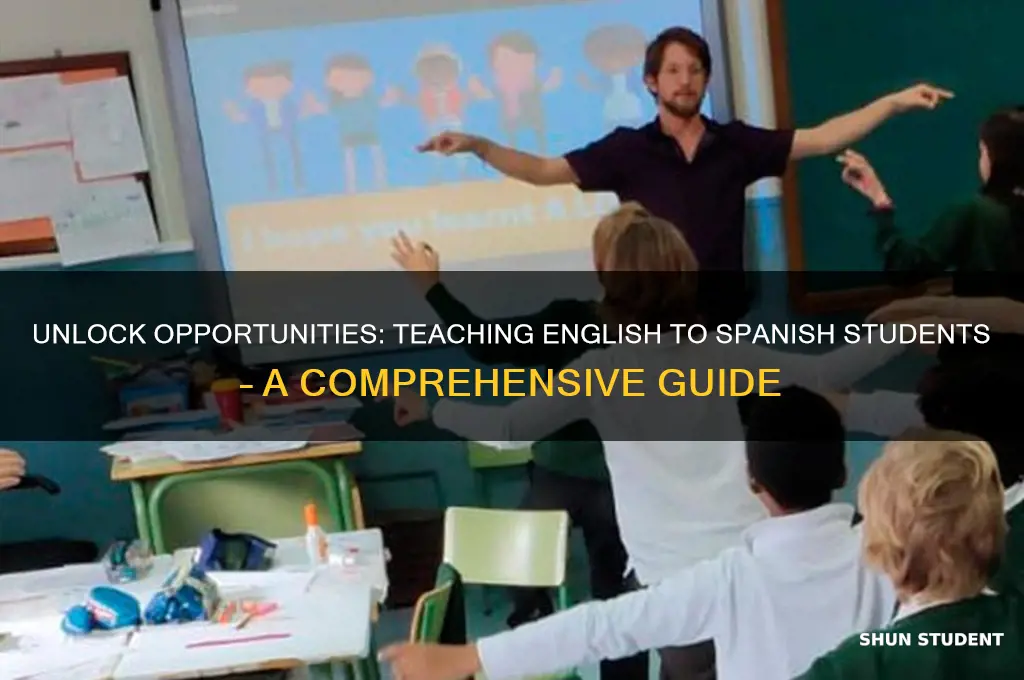 how to find jobs teaching english to spanish students