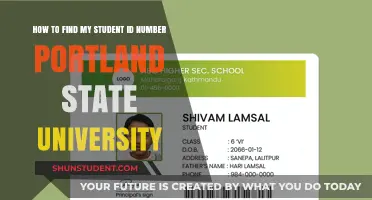 Finding Your Portland State University Student ID