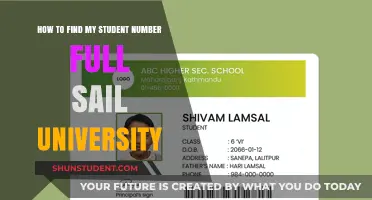 Locating Your Full Sail University Student Number