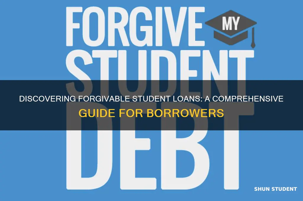 how to find out if student loans are forgivable