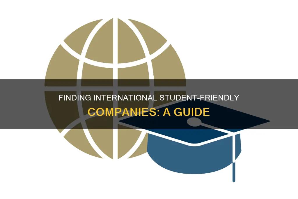 how to find out whether the company hires international students